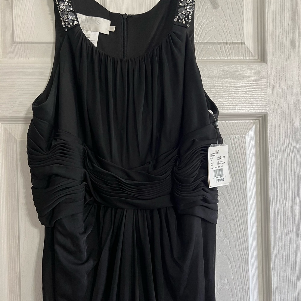 Long black formal dress, never worn.